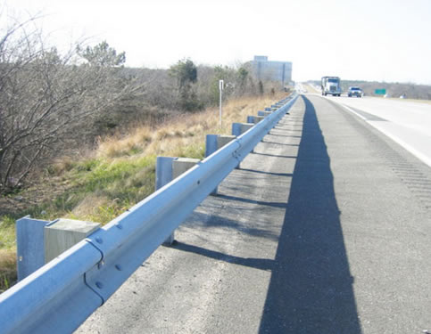 Hot Dipped Galvanized Bridge Guardrails