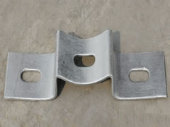 Guardrail Brackets with Slotted Holes
