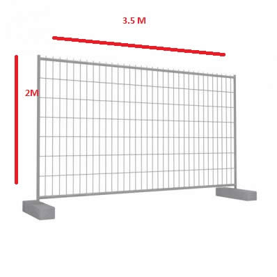 Heras Style Security Fence